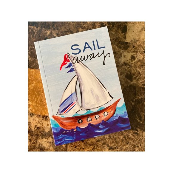 Sail Away Soft Cover Journal/Notebook - Picture 1 of 3